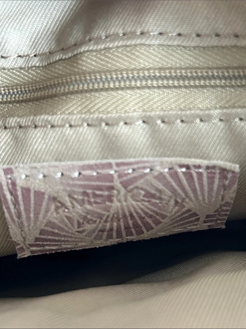 NWT American Leather Co. Cleveland Mini Leather Crossbody Bag in Lavender Skies